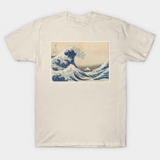 Katsushika Hokusai's The Great Wave of Kanagawa T-Shirt